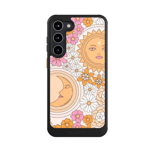 Samsung Galaxy S23+ NIVOcore Mond-Sonne-Blumen