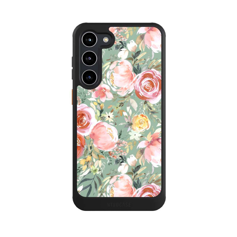 Galaxy S23 + NIVOcore Pastel Peony Bouquet