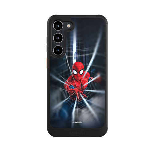 Samsung Galaxy S23+ NIVOcore Spider-Man Webs In Action