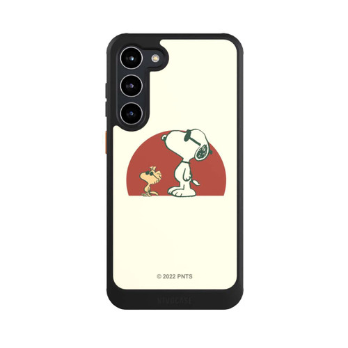Samsung Galaxy S23+ NIVOcore Snoopy Woodstock weit draußen