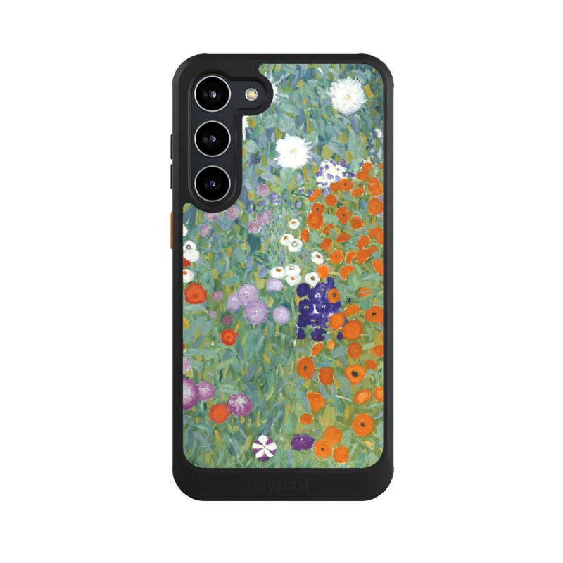Galaxy S23 + NIVOcore Blühender Garten - Gustav Klimt