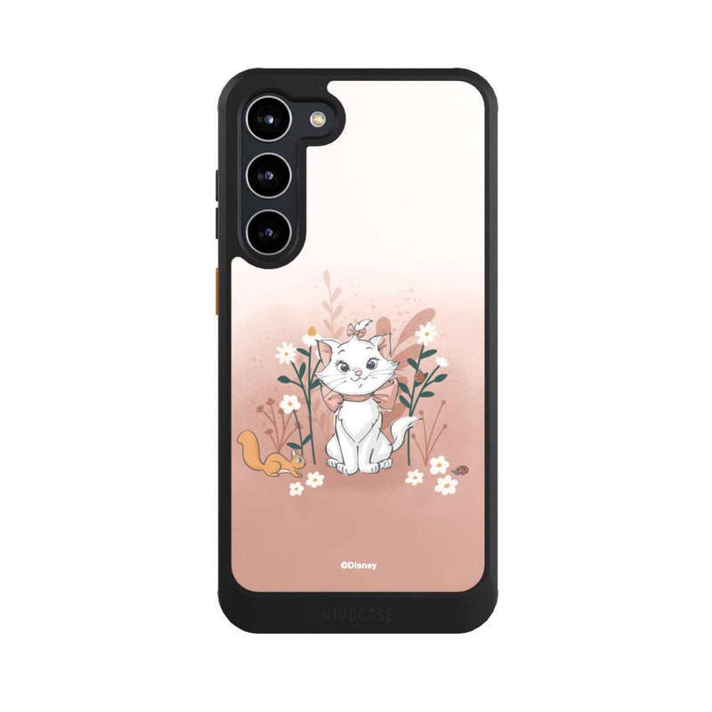 Galaxy S23 + NIVOcore Marie mit Blumen