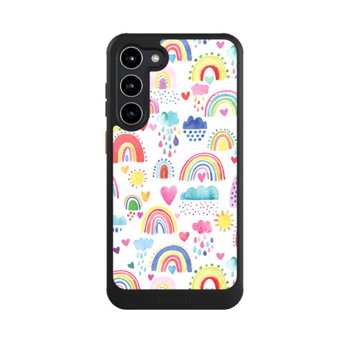 Samsung Galaxy S23+ NIVOcore Schöne Regenbogen-Multi-Rot