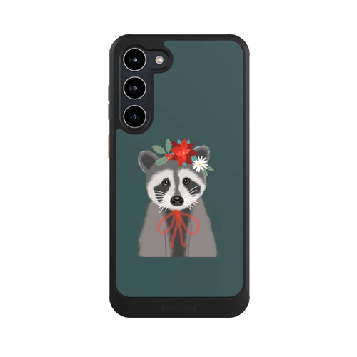 Samsung Galaxy S23+ NIVOcore weihnachtlicher Waschbär