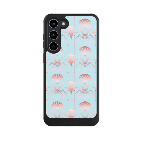 Samsung Galaxy S23+ NIVOcore Art Deco Rose Gold Elegance Blue