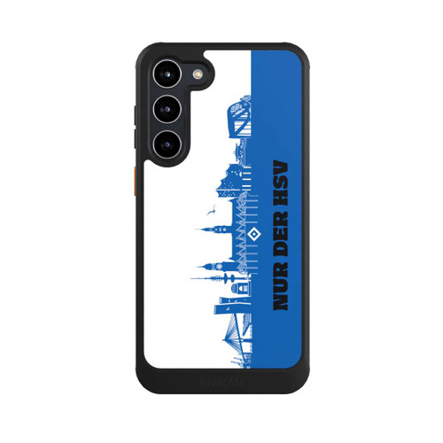 Samsung Galaxy S23+ NIVOcore HSV Skyline Blau Weiß