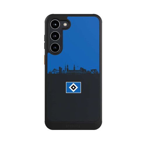 Samsung Galaxy S23+ NIVOcore HSV Skyline Blau Schwarz