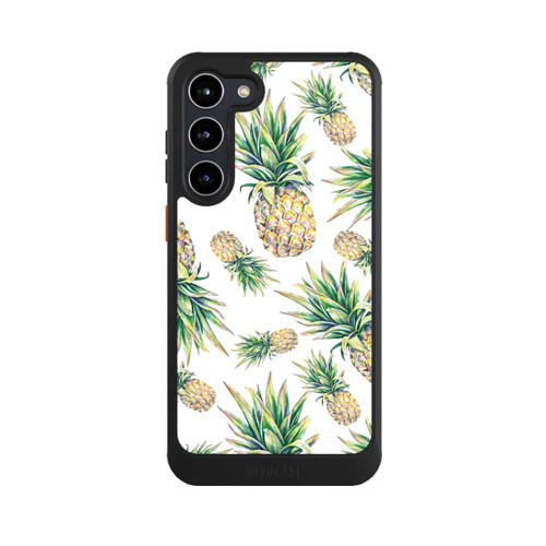 Samsung Galaxy S23+ NIVOcore Pineapple-weißer Hintergrund 