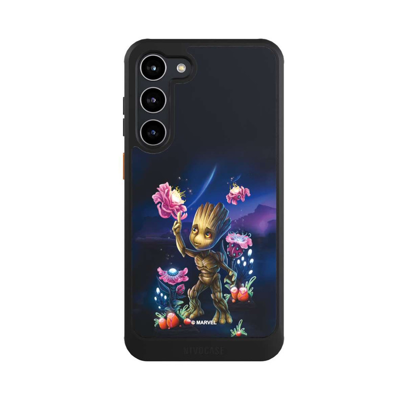 Galaxy S23 + NIVOcore Baby Groot Blumen