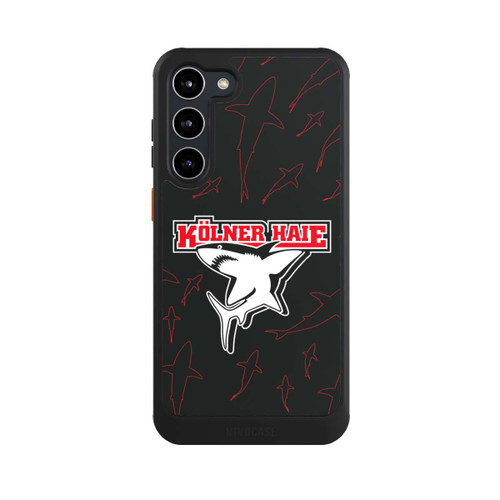 Samsung Galaxy S23+ NIVOcore Haie Muster Rot