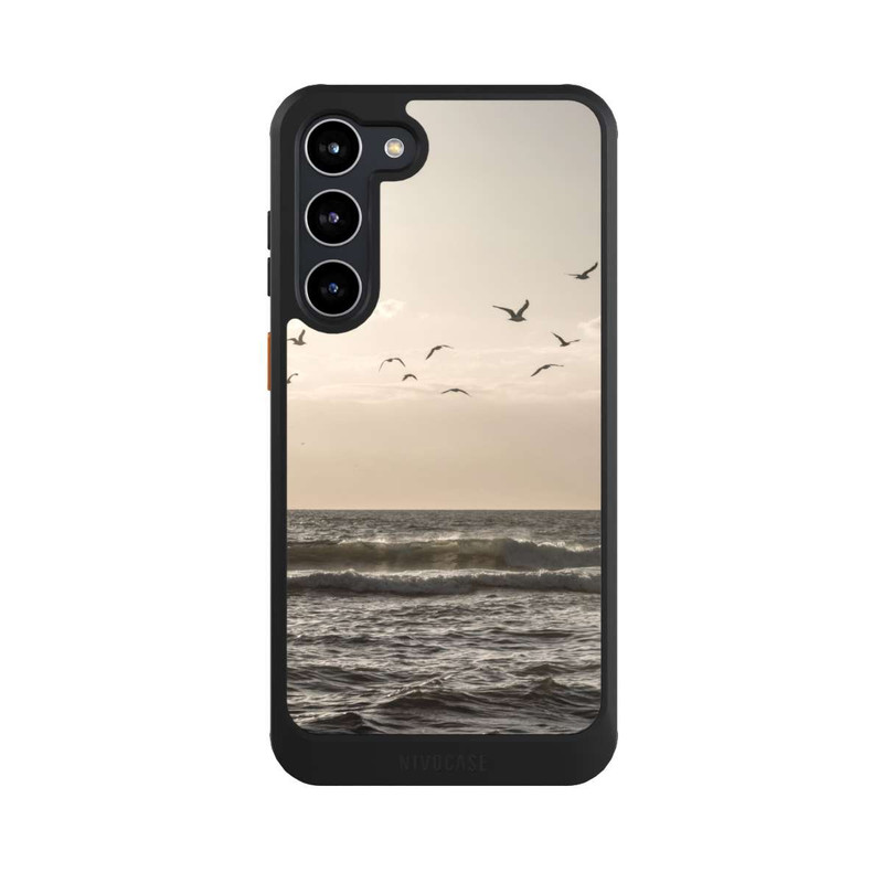 Galaxy S23 + NIVOcore Les oiseaux et la mer 3