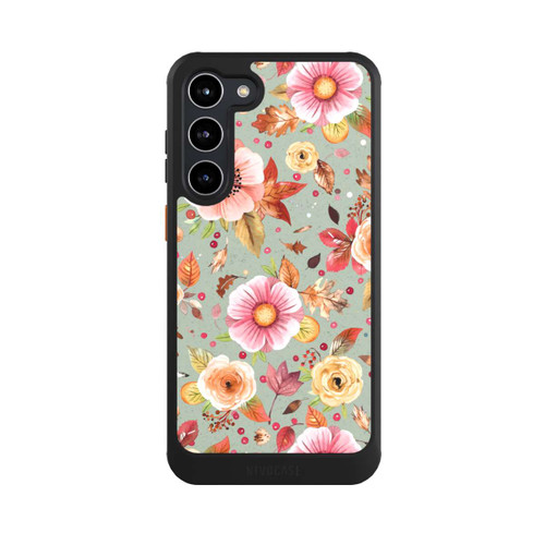 Samsung Galaxy S23+ NIVOcore Herbstblumen Weiches Grün
