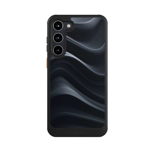 Samsung Galaxy S23+ NIVOcore Black Waves Texture