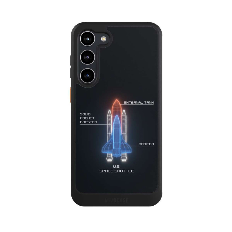 Galaxy S23 + NIVOcore Space Shuttle Drahtmodell