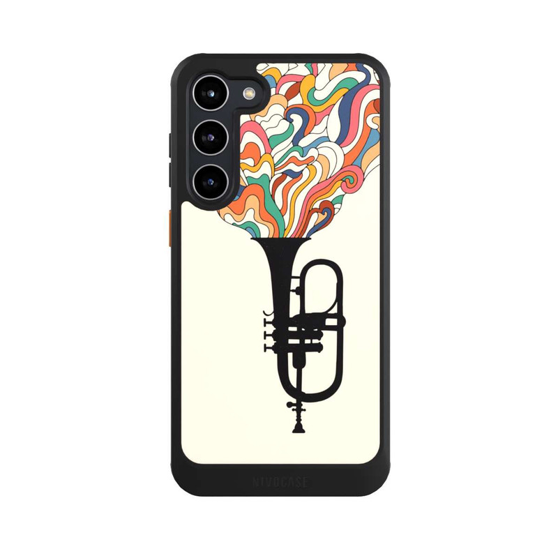 Galaxy S23 + NIVOcore Flügelhorn Jazz bunt