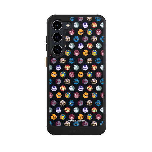 Samsung Galaxy S23+ NIVOcore Bijuu Muster Schwarz