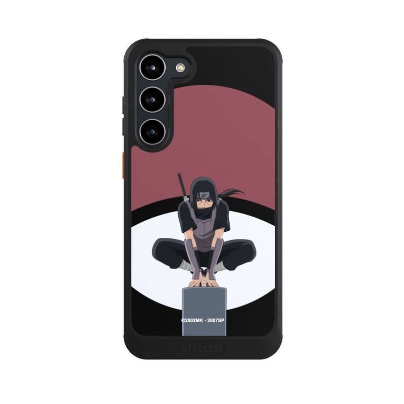 Galaxy S23 + NIVOcore Itachi Uchiha Symbol schwarz