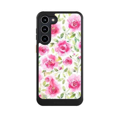 Samsung Galaxy S23+ NIVOcore Aquarell Frische Rosen