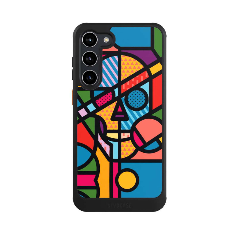 Galaxy S23 + NIVOcore Vit Skull Colorful
