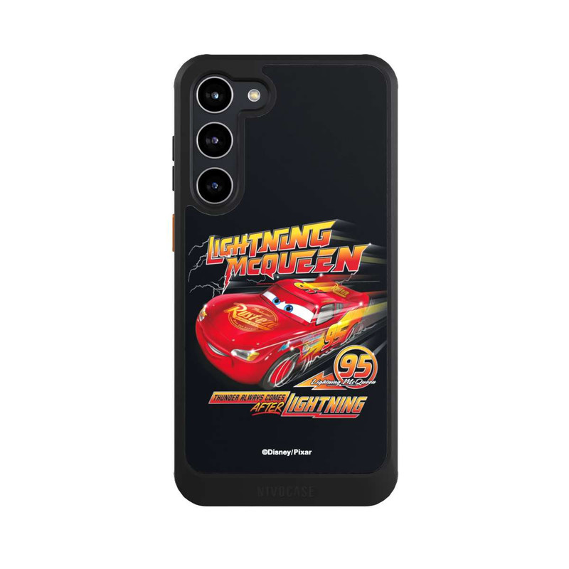 Galaxy S23 + NIVOcore Cars Lightning McQueen Thunder Always Comes After Lightning