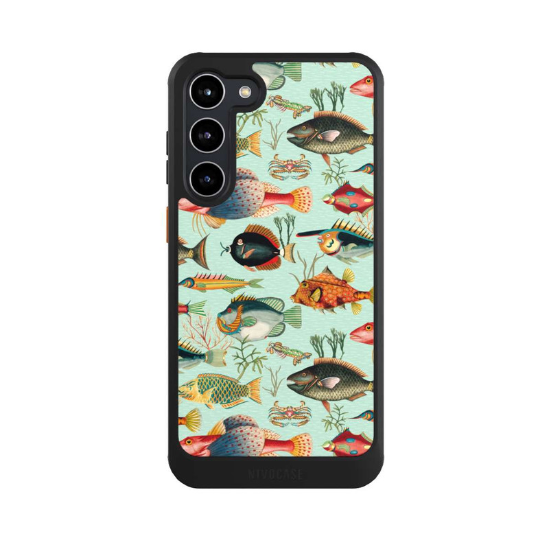 Galaxy S23 + NIVOcore Bunte Fische