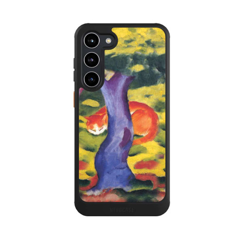 Samsung Galaxy S23+ NIVOcore Cat Behind Tree by Franz Marc