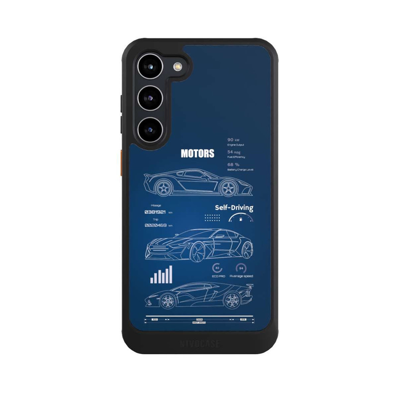 Galaxy S23 + NIVOcore Auto-Wireframe