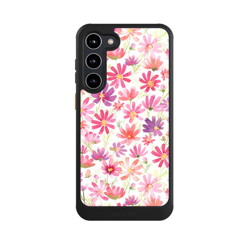 Samsung Galaxy S23+ NIVOcore Boho Cosmos Flowers Purple
