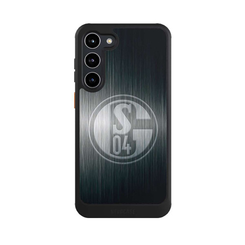 Samsung Galaxy S23+ NIVOcore Schalke 04 Metall Look