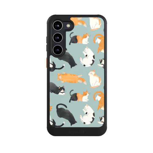 Samsung Galaxy S23+ NIVOcore Cats Pattern