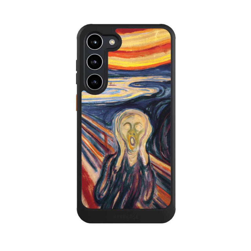 Galaxy S23 + NIVOcore Der Schrei by Edvard Munch