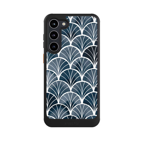 Samsung Galaxy S23+ NIVOcore Botanische Brise Art Deco Grau