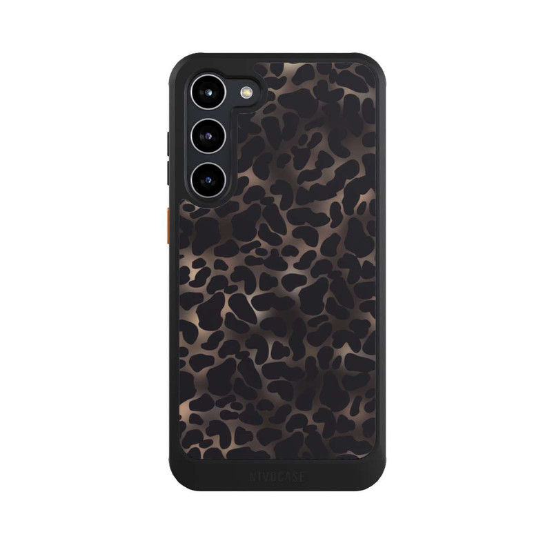 Galaxy S23 + NIVOcore Leo-Muster dunkel