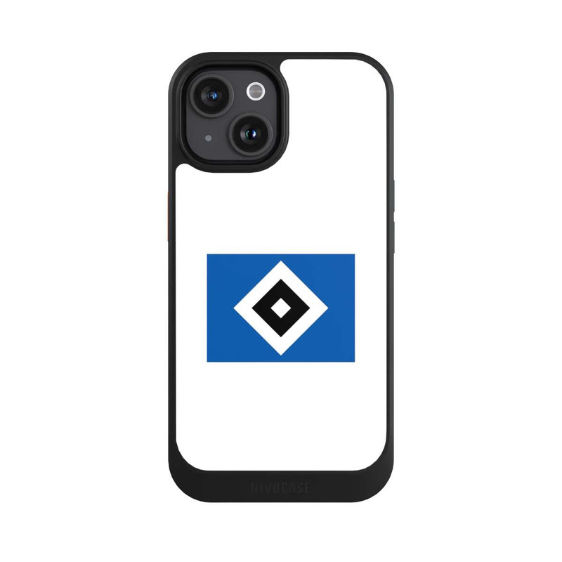 iPhone 15 NIVOcore HSV Weiss / Blau