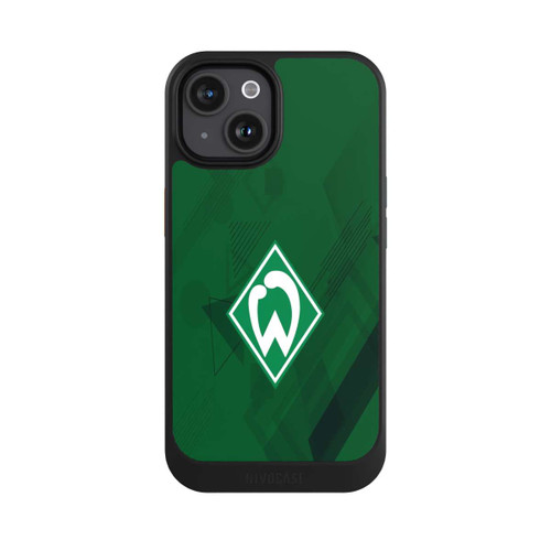 Apple iPhone 15 NIVOcore Grüne Grafikelemente - Werder Bremen