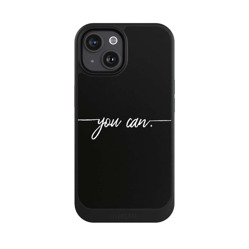 iPhone 15 NIVOcore You Can Schwarz