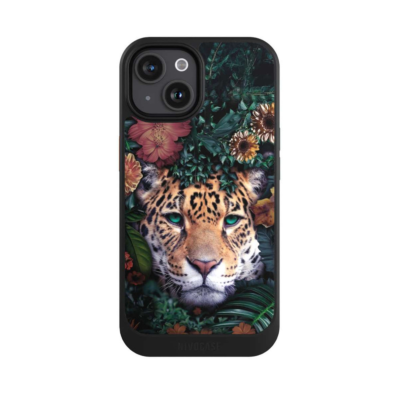 iPhone 15 NIVOcore Jaguar im Dschunglegrün