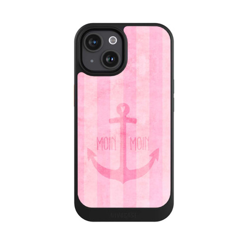 Apple iPhone 15 NIVOcore Moin Moin Stripes Pink