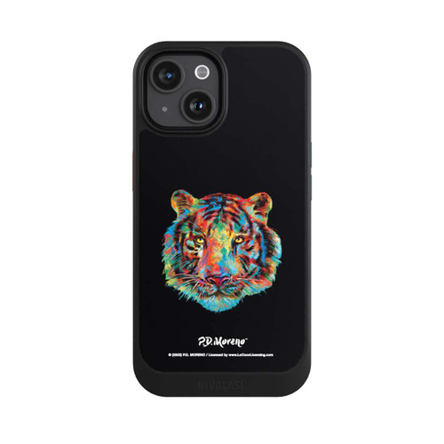 Apple iPhone 15 NIVOcore Tiger Art By P.D. Moreno
