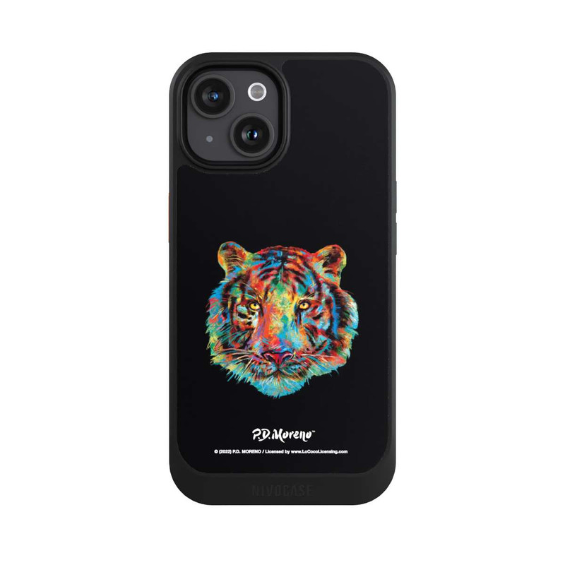 iPhone 15 NIVOcore Tiger Art By P.D. Moreno