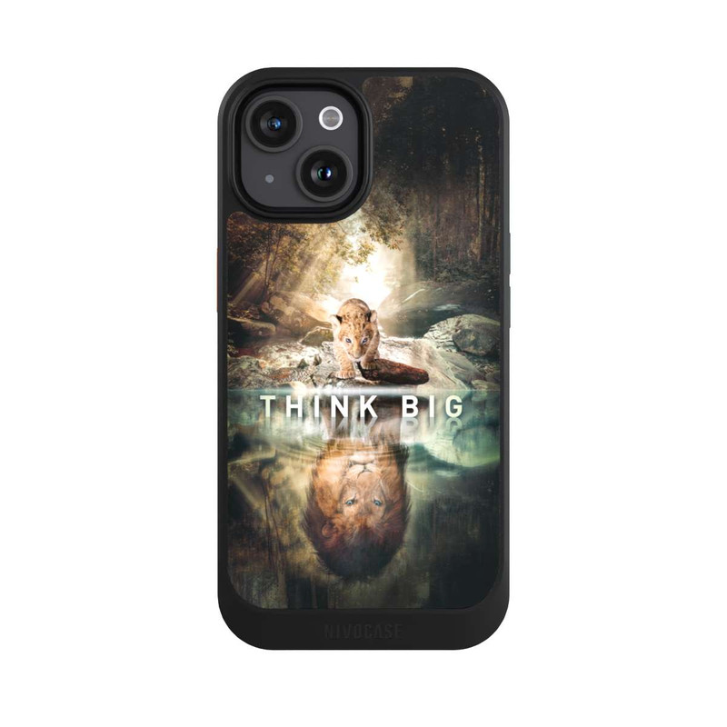 iPhone 15 NIVOcore Think Big Lion