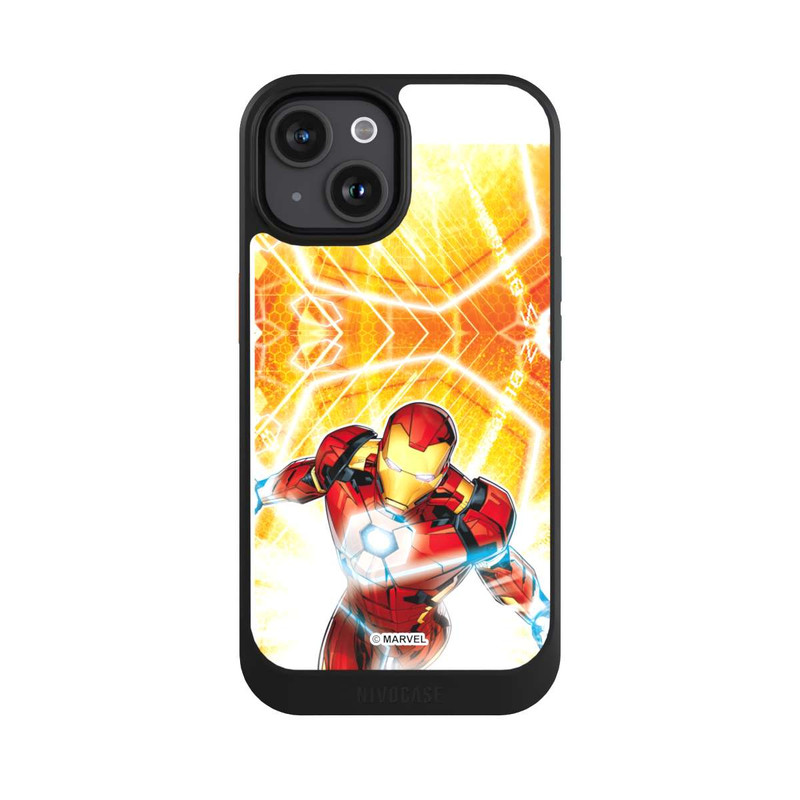 iPhone 15 NIVOcore Iron Man on Fire