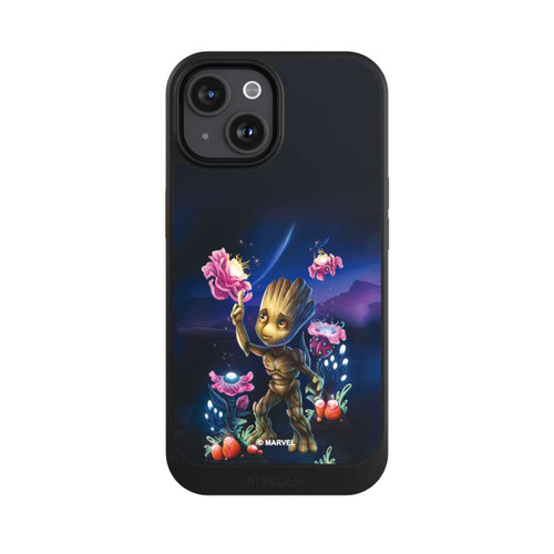 Apple iPhone 15 NIVOcore Baby Groot Blumen