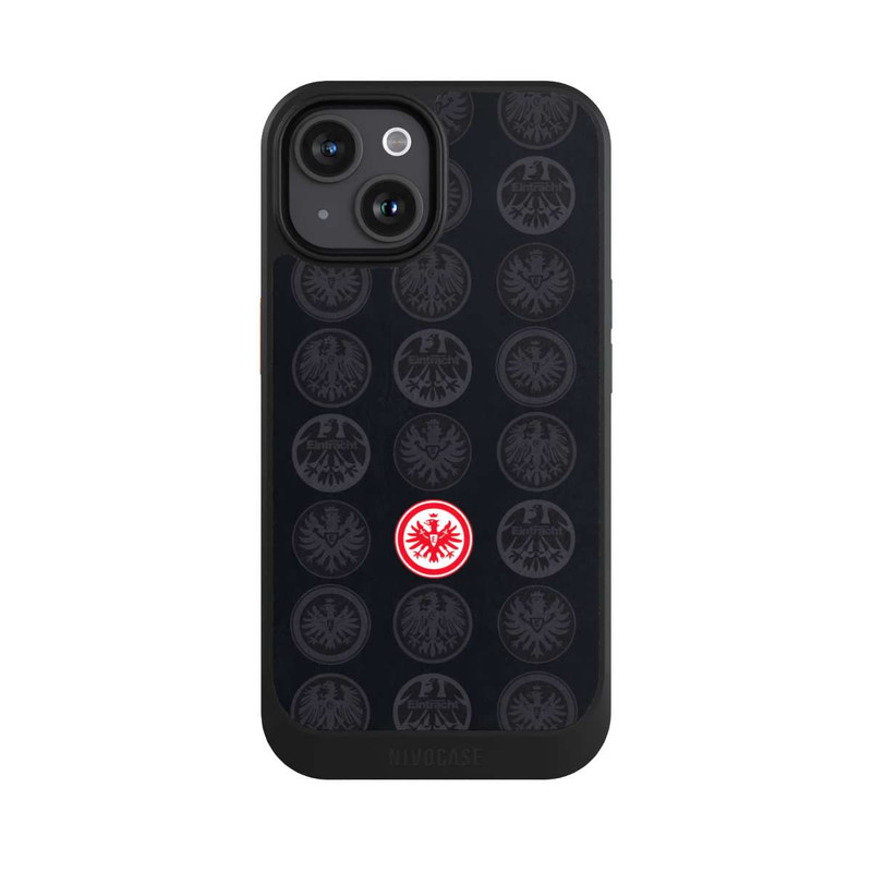 iPhone 15 NIVOcore Eintracht Frankfurt Logo Pattern