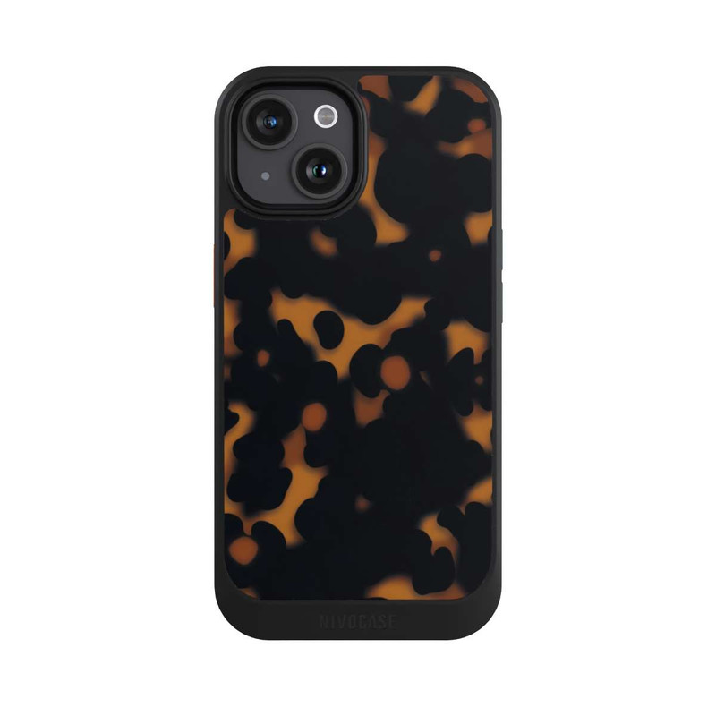 iPhone 15 NIVOcore Motif écaille de tortue