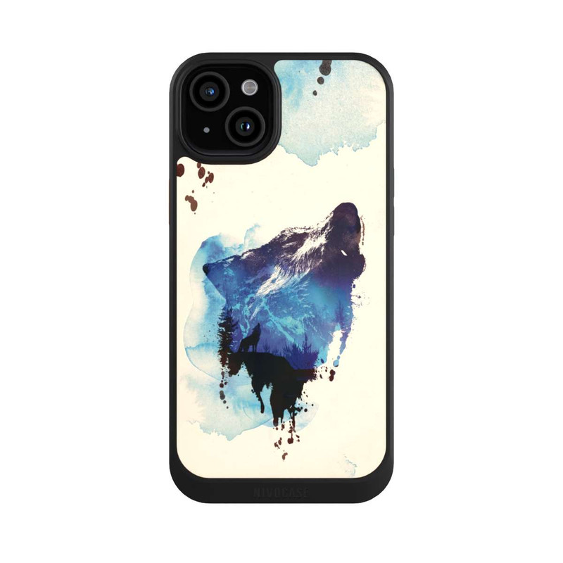 iPhone 15 Plus NIVOcore Alone as a Wolf