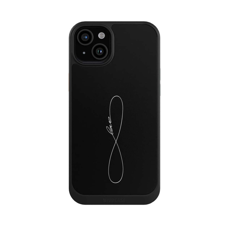 iPhone 15 Plus NIVOcore Eternal Love Black