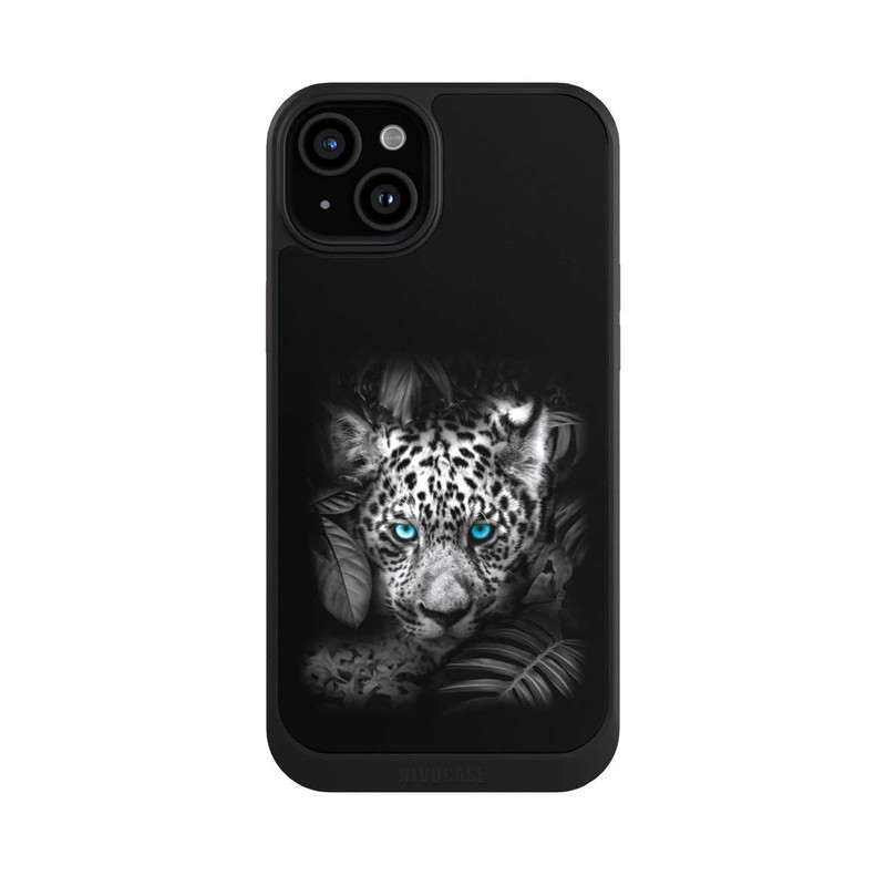 iPhone 15 Plus NIVOcore Jaguar Schwarz Dschungel