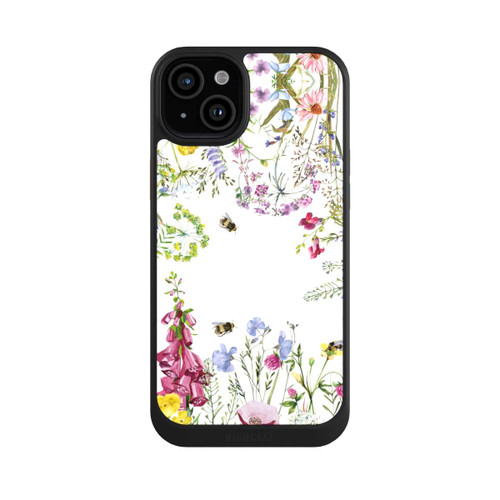 Apple iPhone 15 Plus NIVOcore Cadre de fleurs sauvages des prés d'été
