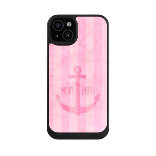 Apple iPhone 15 Plus NIVOcore Moin Moin Stripes Pink